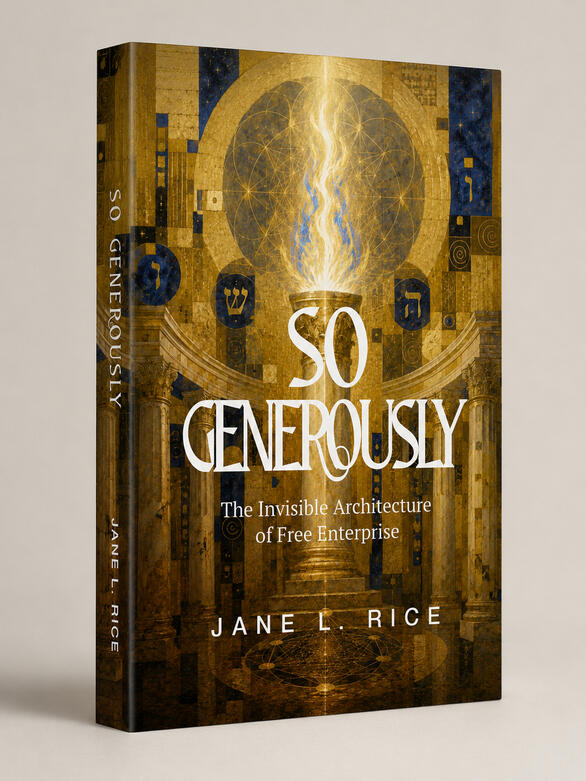 So Generously — The Invisible Architecture of Free Enterprise by Jane L. Rice